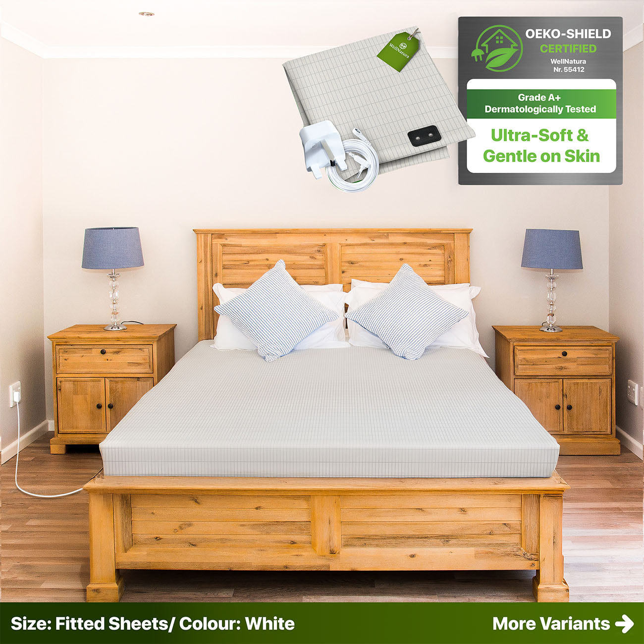 Grounding Sheet for Better Sleep & Health